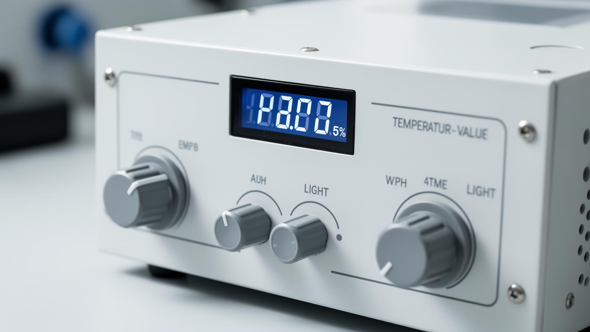 LightScape GT-1 instrument controls and display